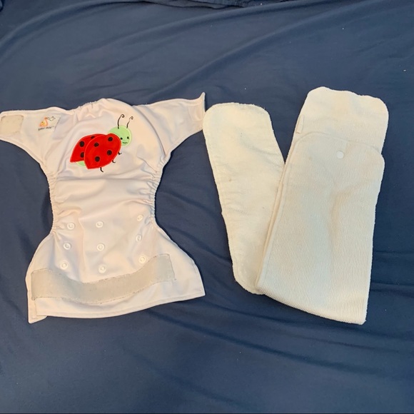 Kawaii Baby Other Kawaii Baby Ladybug Waterproof Cloth Diaper